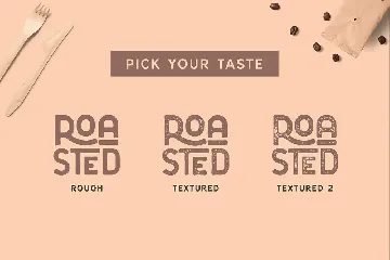 Floresto Textured Typeface font