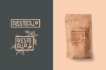 Floresto Textured Typeface font