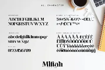 Miftah-Modern Serif Font