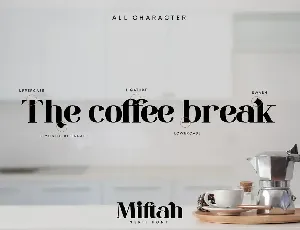 Miftah-Modern Serif Font