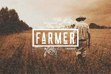 Nomads - The Farmer Original Typeface font