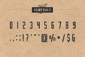 Nomads - The Farmer Original Typeface font