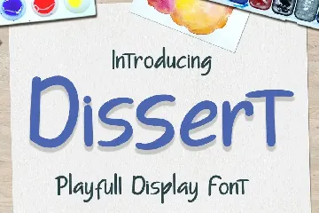 Dissert Playfull Display Font