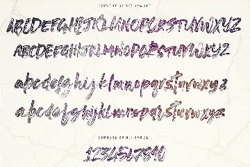 Supreme Spirit Brush Font