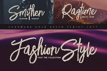 Lucky Fashion Brush Font