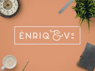 Enriq Round Sans Serif Font