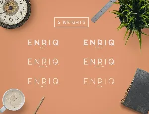 Enriq Round Sans Serif Font