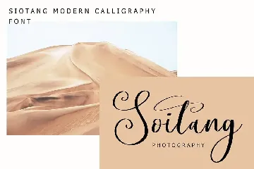 Krittany Modern Calligraphy font