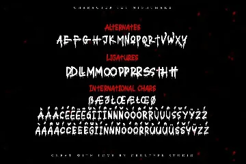 Nightmare Thriller Business Font