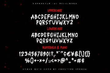 Nightmare Thriller Business Font