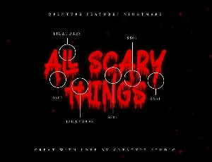 Nightmare Thriller Business Font