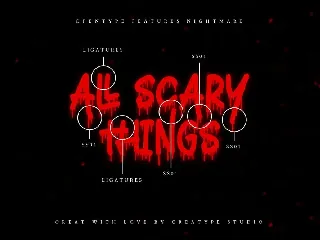 Nightmare Thriller Business Font