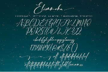 Elimmoka font