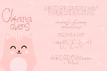 Pinky Cat Font