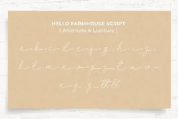 Hello Framhouse Duo Font Script And Sans Serif ALD