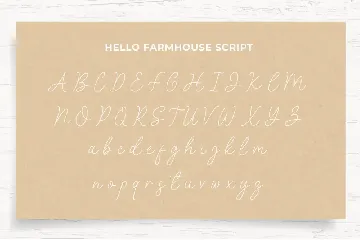 Hello Framhouse Duo Font Script And Sans Serif ALD