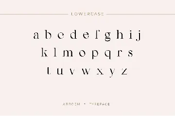 Arroem - Serif Display Font