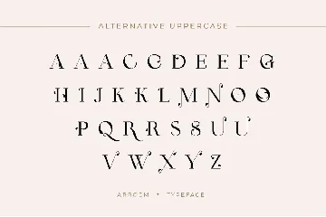 Arroem - Serif Display Font