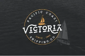 LightHouse - Sailor Rough Typeface font