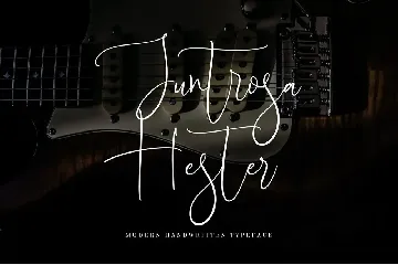 Juntrosa Hester font