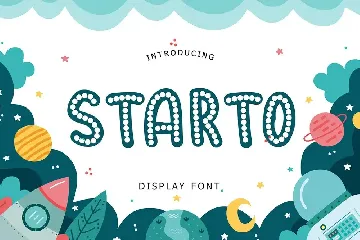 Starto Display Font