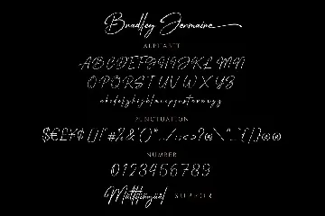 Bradley Jermaine - Elegant Signature Script font