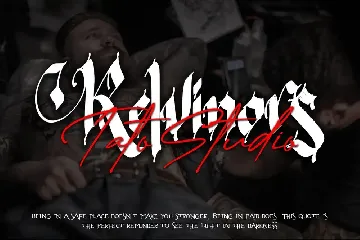 Mystical - Blackletter font