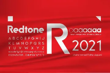 Redtone font