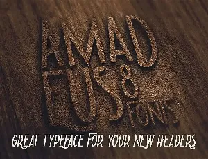 Amadeus - Display Font