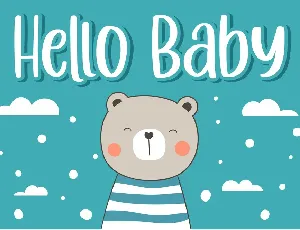 Cuttie Beary - Cute and Fun Handdrawn font