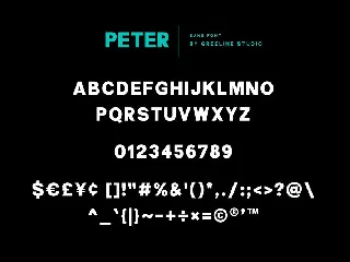 Peter Quincy - Font Duo