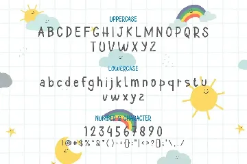 Lullaby - Kids font