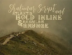 Shalimar Font Duo