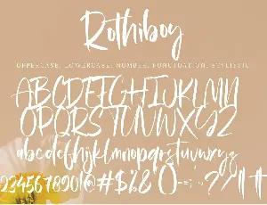 Rothiboy font