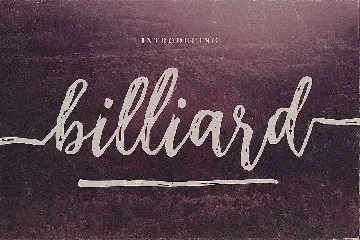 Billiard Font Duo