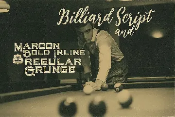 Billiard Font Duo