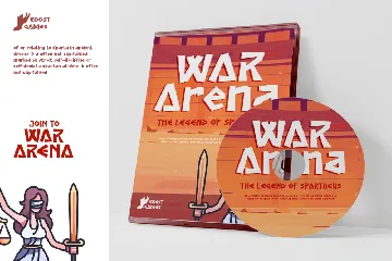 War Heroes - Gaming font