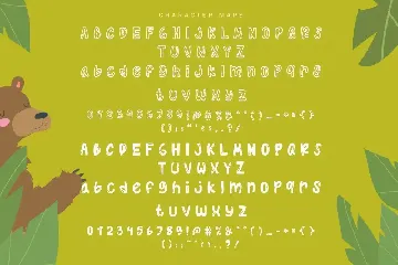 Playon - kids font