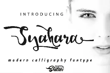 Syahara font