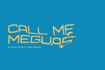 Meguas font