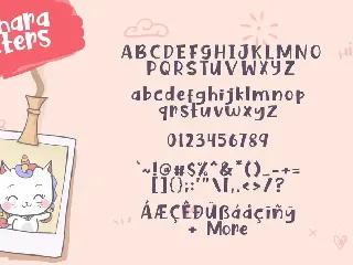 Fake Unicorn font