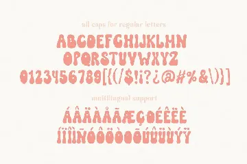 Pink Daisy Groovy Font