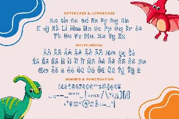 Little Dino font