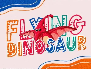 Little Dino font