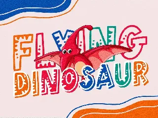 Little Dino font