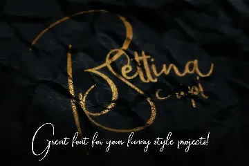 Bettina Script Font