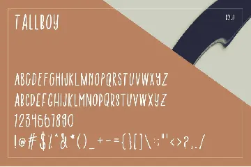 Tall Boy | Handwriting Font