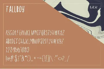 Tall Boy | Handwriting Font