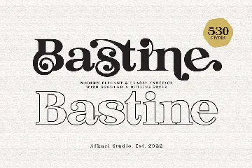 Bastine Modern Classy Serif Font