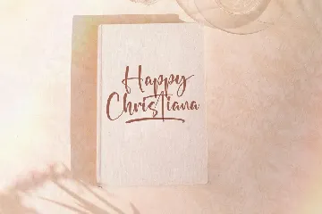 Happy Christiana Modern Handwritten Font